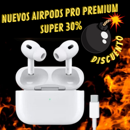 NUEVOS AIRPODS PRO PREMIUM / Sonido Inigualable!