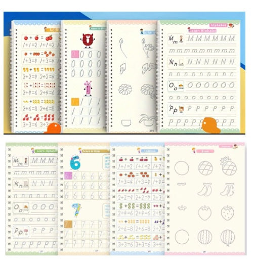 KIT CUADERNOS MAGICOS MONTESSORI